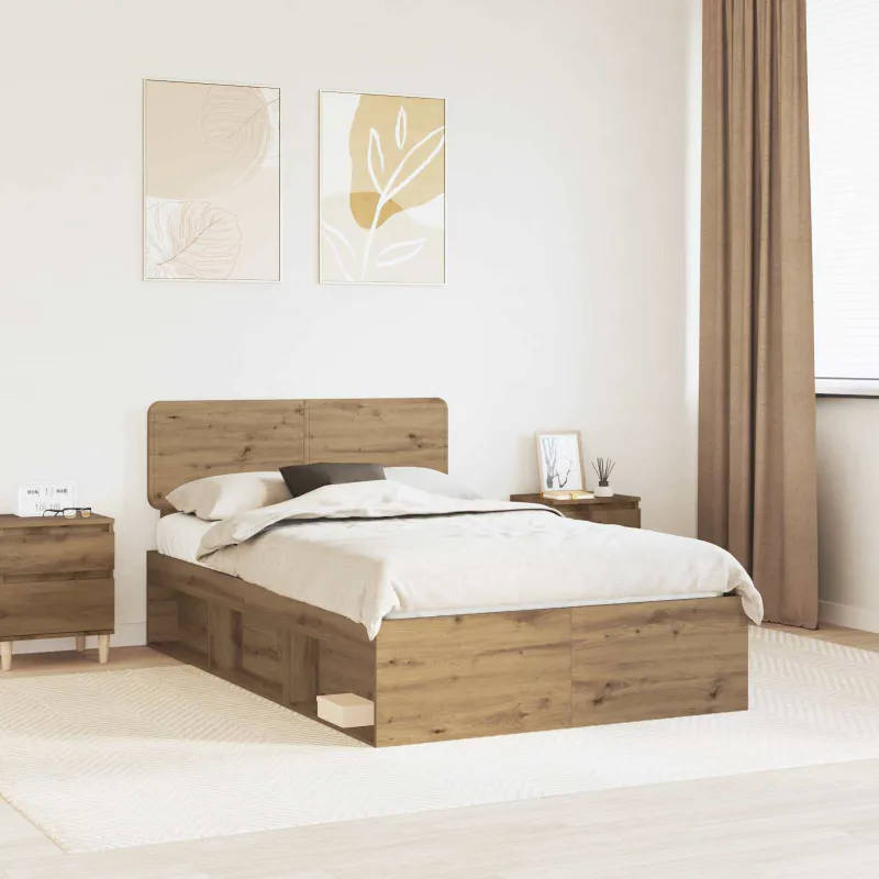 Lovos rėmas Meistrų ąžuolas 135 x 190 cm Kietos pušies mediena