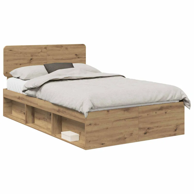 Lovos rėmas Meistrų ąžuolas 135 x 190 cm Kietos pušies mediena