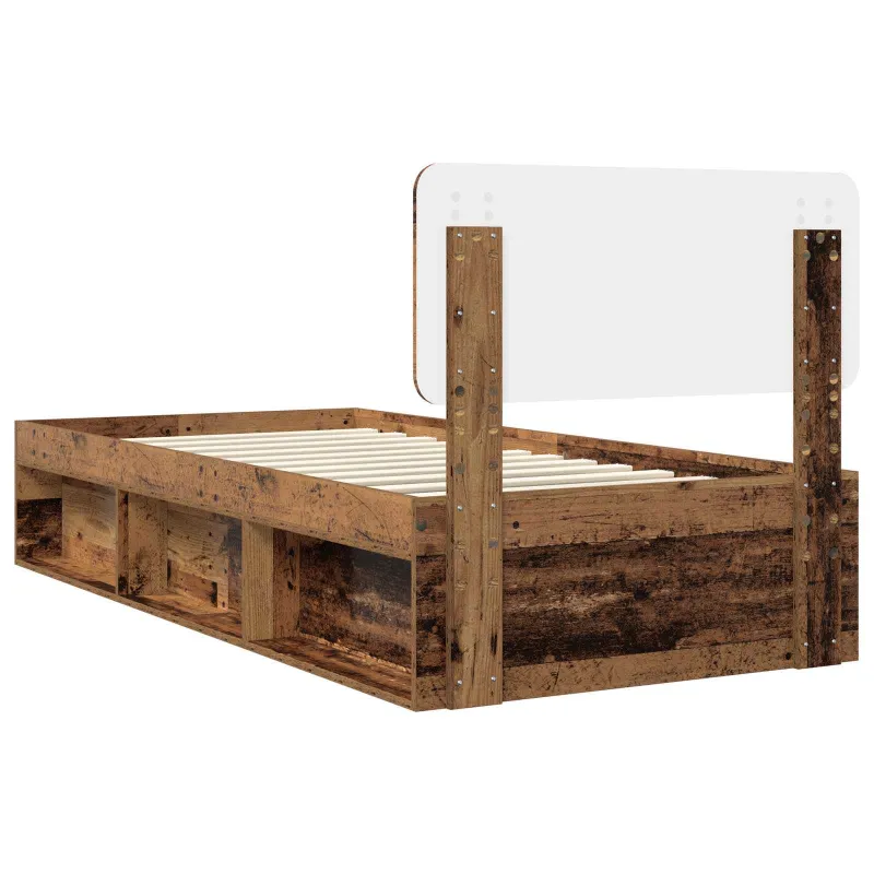 Lovos rėmas Senas medis 90 x 200 cm Kietos pušies mediena