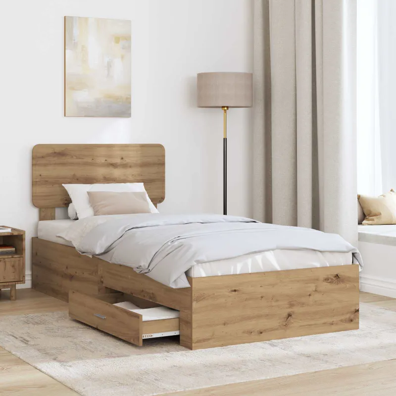 Lovos rėmas Amatininkų ąžuolas 90 x 200 cm Apdirbta mediena