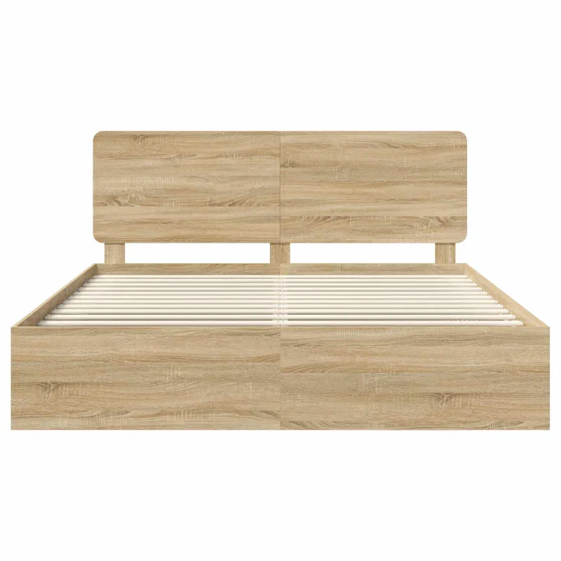 Lovos rėmas Sonoma 200 x 200 cm Kietos pušies mediena