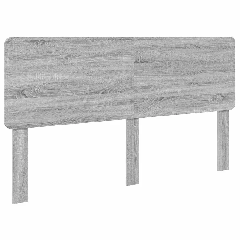 Lovos rėmas Pilkas Sonoma 200 x 200 cm Kietos pušies mediena