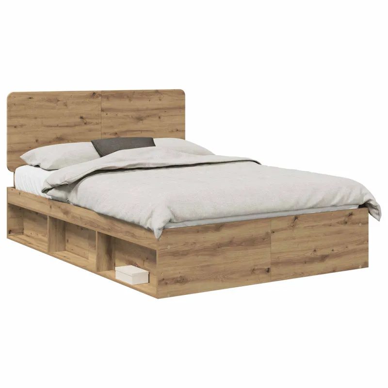 Lovos rėmas Meistrų ąžuolas 140 x 190 cm Kietos pušies mediena