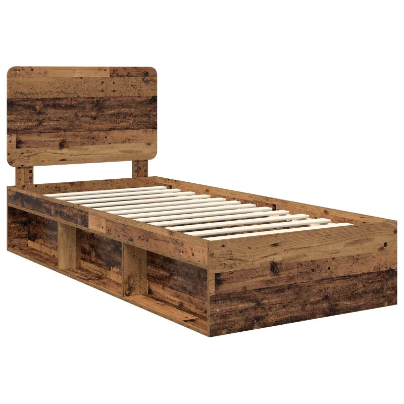 Lovos rėmas Senas medis 100 x 200 cm Kietos pušies mediena