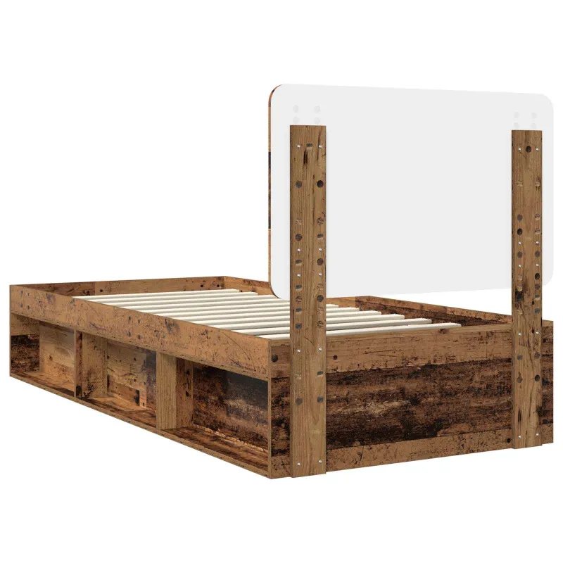 Lovos rėmas Senas medis 100 x 200 cm Kietos pušies mediena