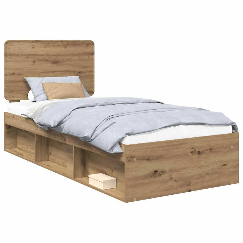 Lovos rėmas Meistrų ąžuolas 75 x 190 cm Kietos pušies mediena