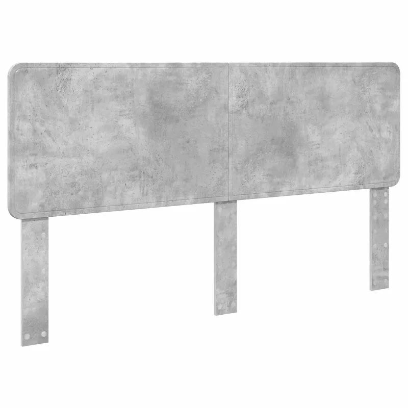 Lovos rėmas Betono pilka 180 x 200 cm Apdirbta mediena