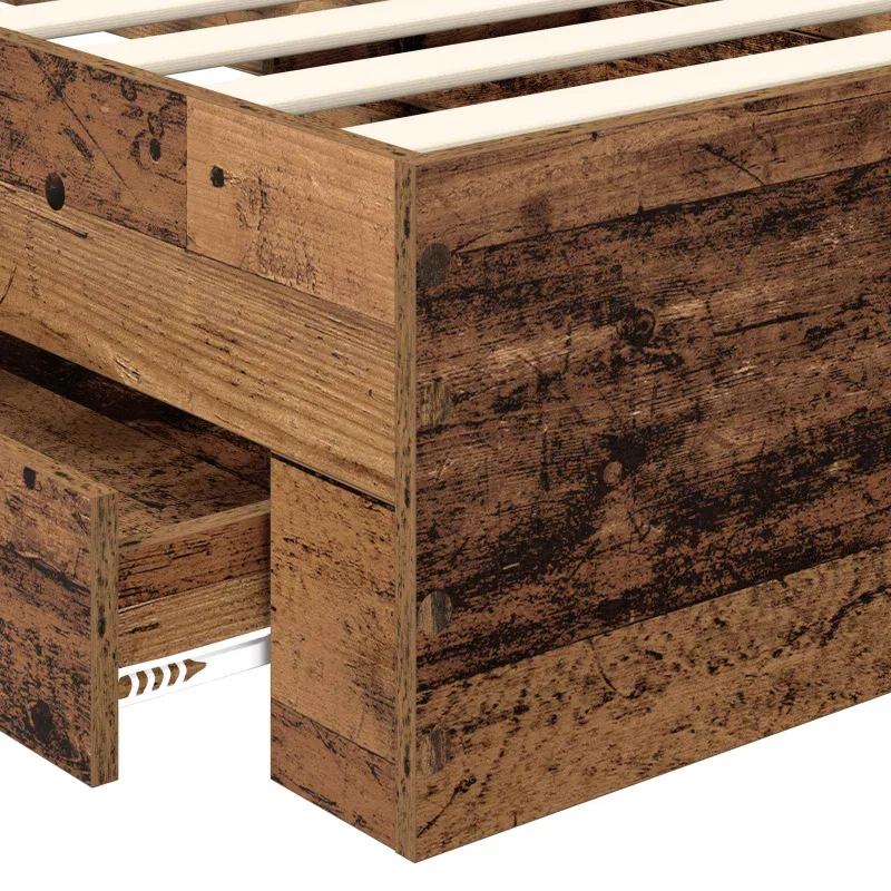 Lovos rėmas Senas medis 100 x 200 cm Apdirbta mediena