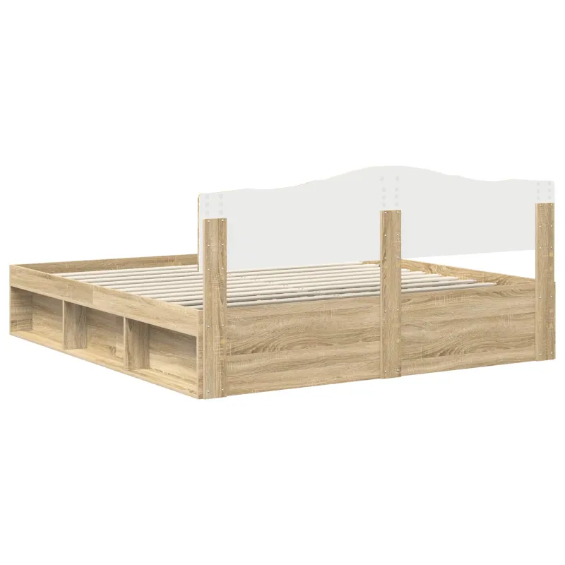 Lovos rėmas Sonoma 200 x 200 cm Kietos pušies mediena