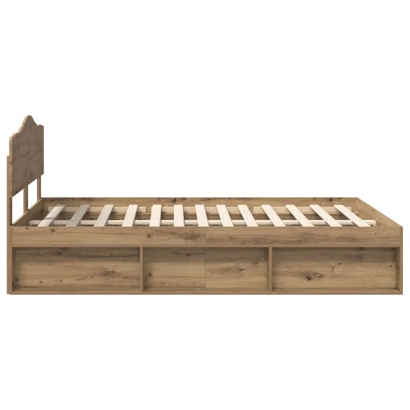 Lovos rėmas Meistrų ąžuolas 140 x 190 cm Kietos pušies mediena