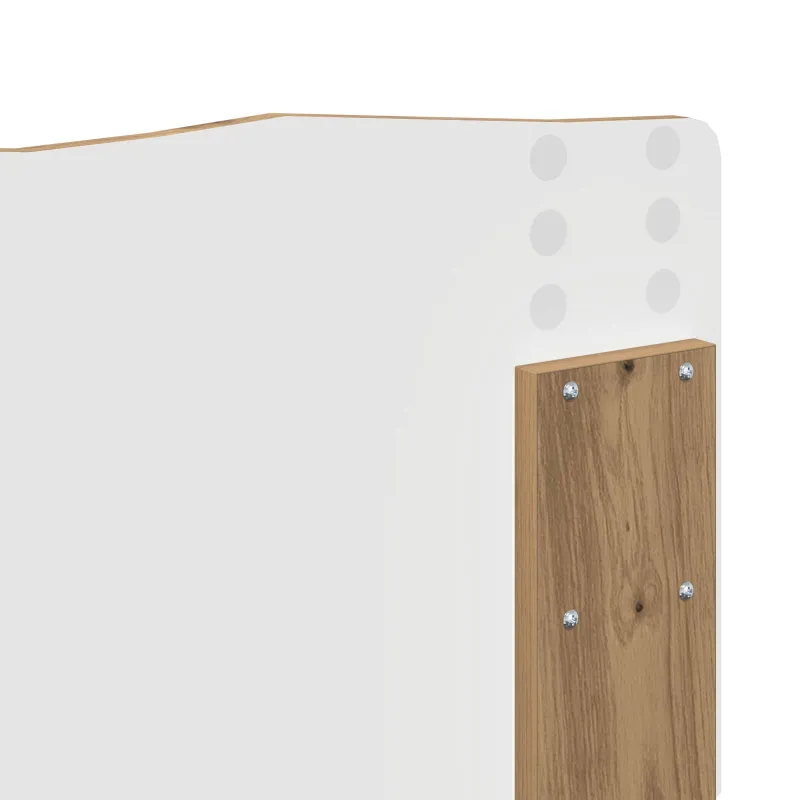 Lovos rėmas Meistrų ąžuolas 135 x 190 cm Kietos pušies mediena