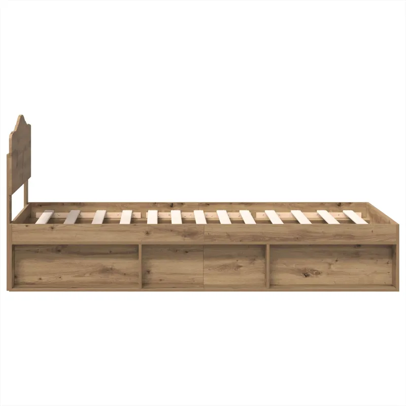 Lovos rėmas Meistrų ąžuolas 100 x 200 cm Kietos pušies mediena