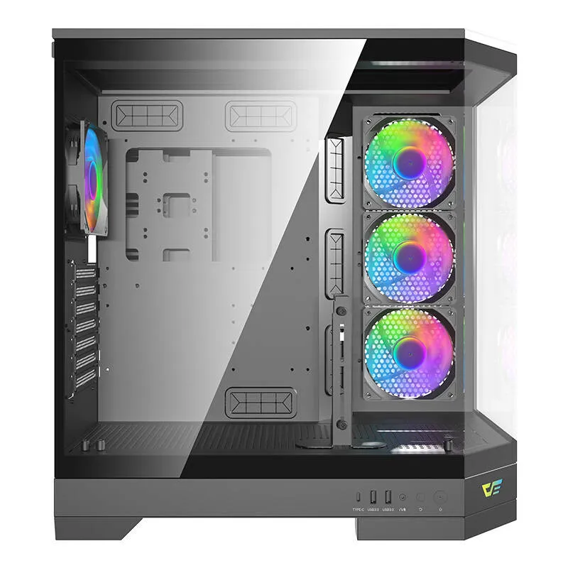 Darkflash DQX90 computer case (black) universal