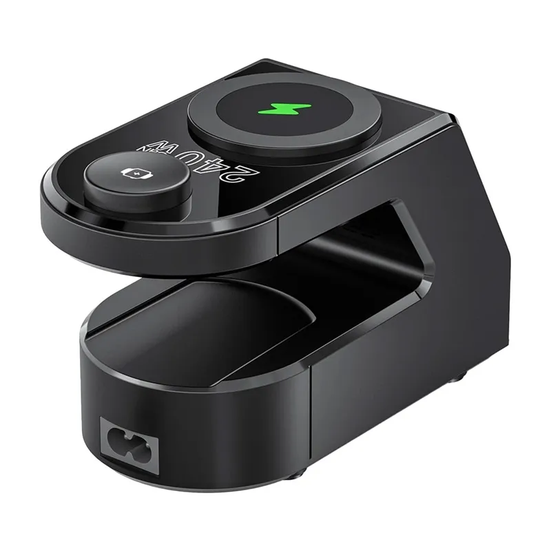 Blitzwolf BW-FW10 alarm clock with charger 2xUSB-A, 4xUSB-C, 240W universal
