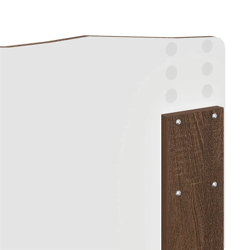 Lovos rėmas Rudas ąžuolas 135 x 190 cm Inžinerinė mediena