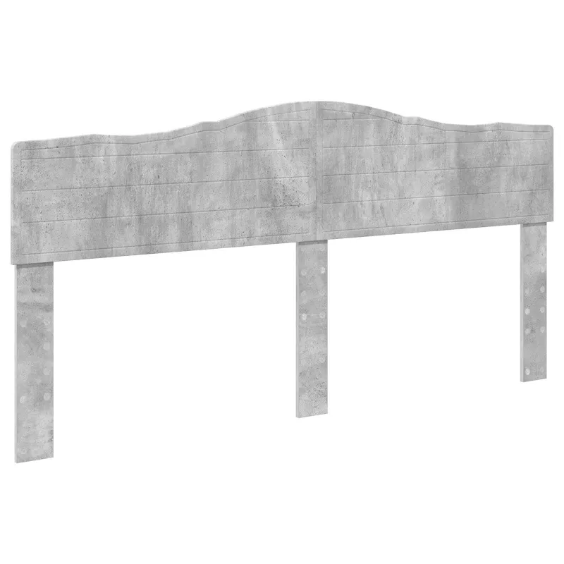 Lovos rėmas Betono pilka 200 x 200 cm Apdirbta mediena