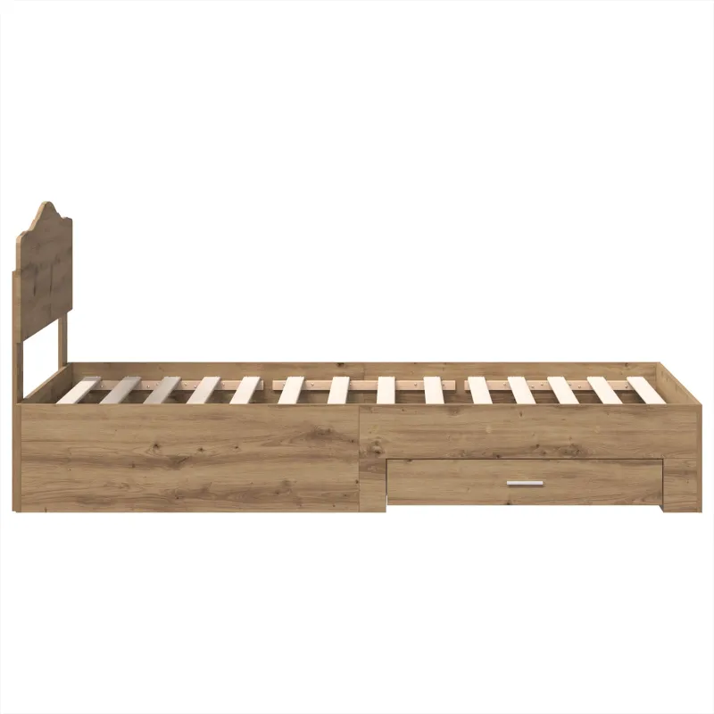Lovos rėmas Amatininkų ąžuolas 100 x 200 cm Apdirbta mediena