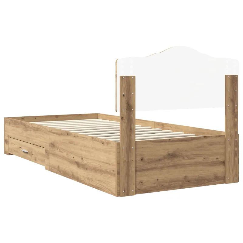 Lovos rėmas Amatininkų ąžuolas 100 x 200 cm Apdirbta mediena