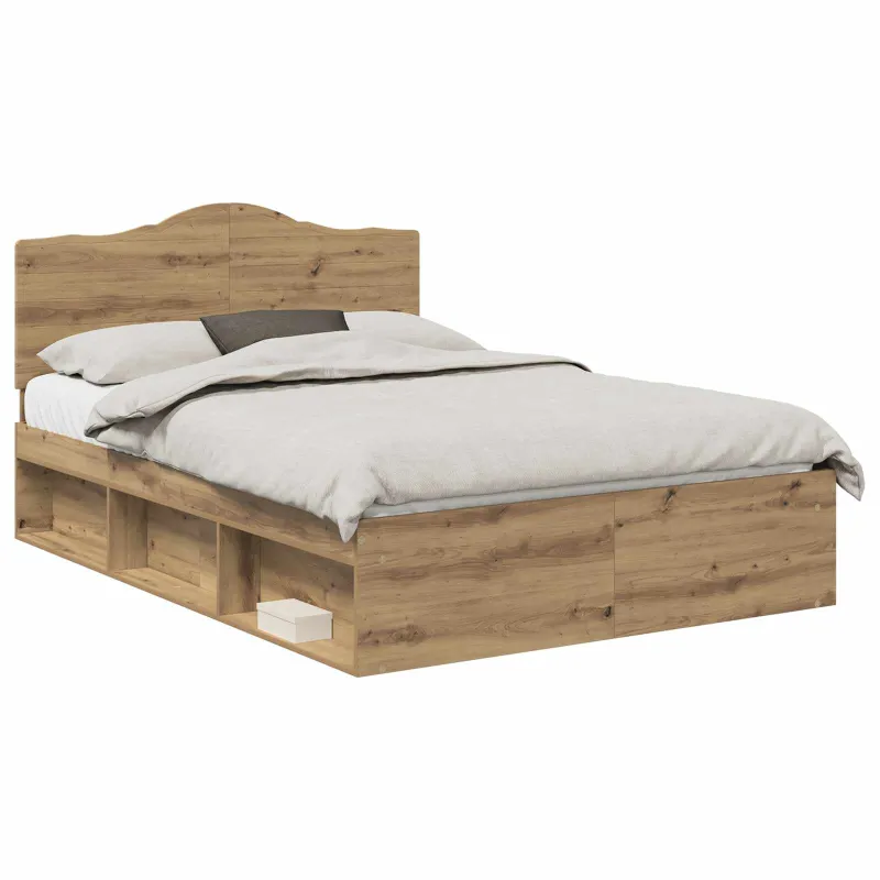 Lovos rėmas Meistrų ąžuolas 140 x 190 cm Kietos pušies mediena
