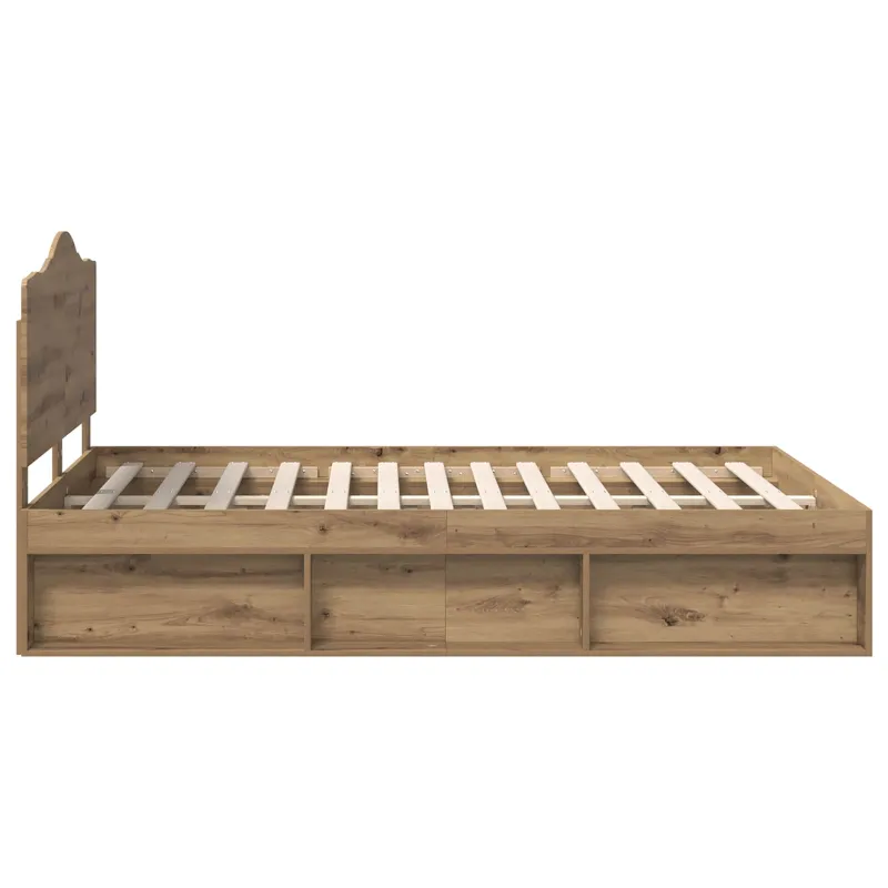 Lovos rėmas Meistrų ąžuolas 140 x 190 cm Kietos pušies mediena