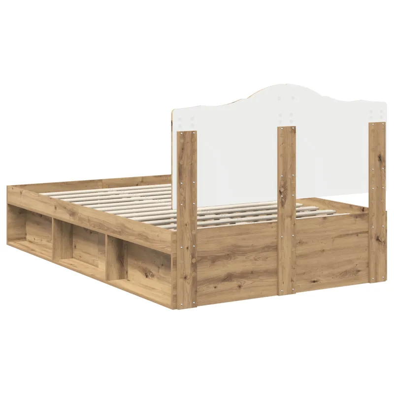 Lovos rėmas Meistrų ąžuolas 135 x 190 cm Kietos pušies mediena