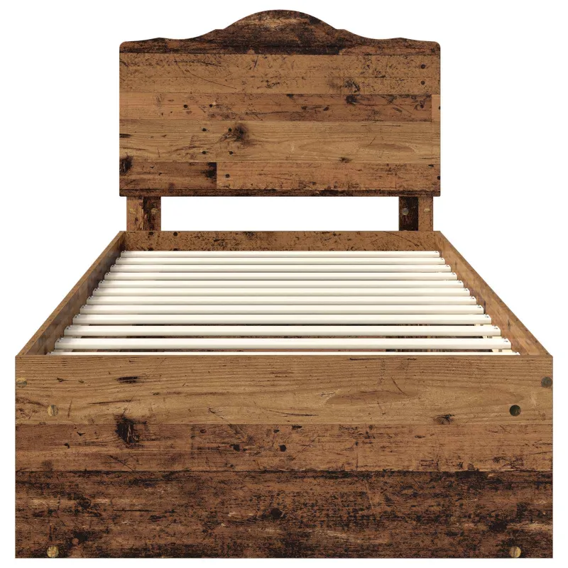 Lovos rėmas Senas medis 100 x 200 cm Kietos pušies mediena