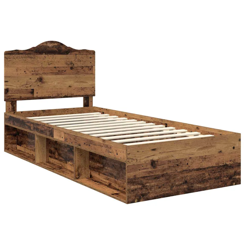 Lovos rėmas Senas medis 90 x 200 cm Kietos pušies mediena