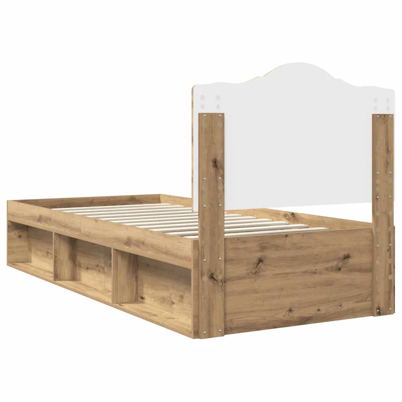 Lovos rėmas Meistrų ąžuolas 75 x 190 cm Kietos pušies mediena