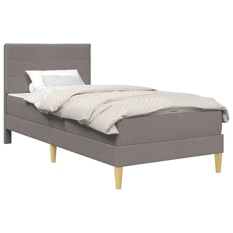 Lovos rėmas Taupe 80 x 200 cm Poliesteris