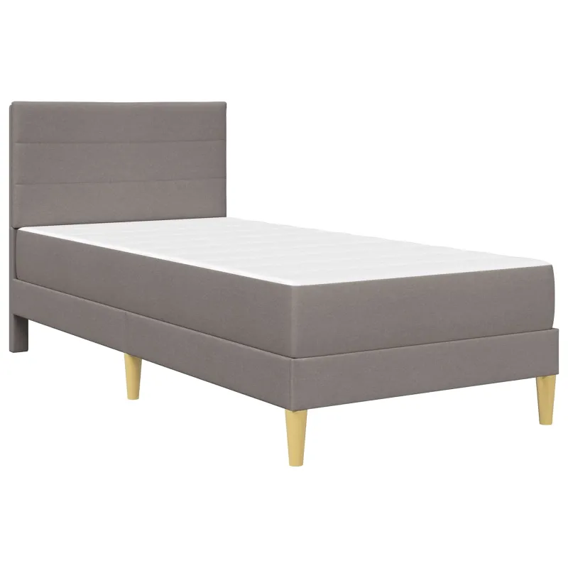 Lovos rėmas Taupe 90 x 190 cm Poliesteris