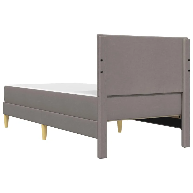 Lovos rėmas Taupe 90 x 200 cm Poliesteris