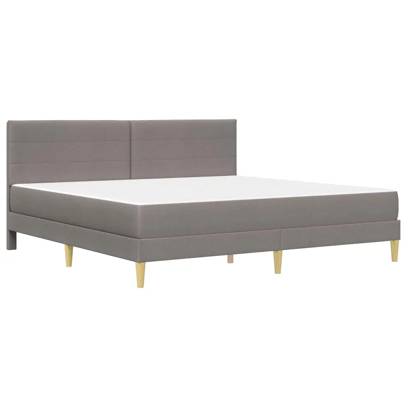 Lovos rėmas Taupe 180 x 200 cm Poliesteris