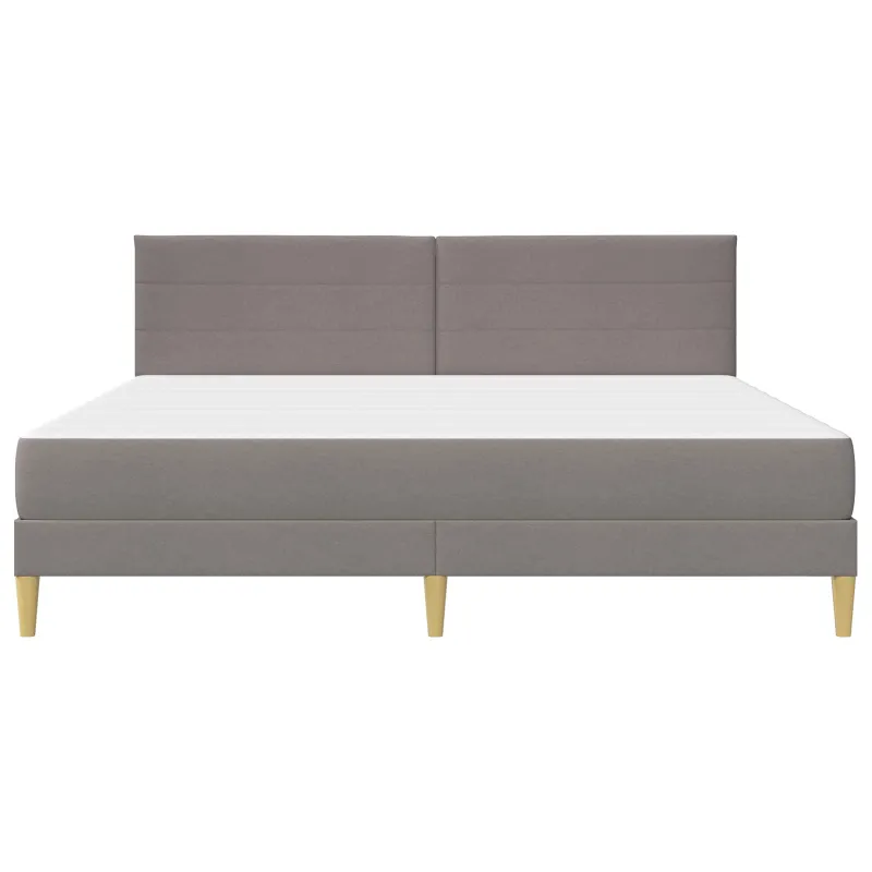 Lovos rėmas Taupe 180 x 200 cm Poliesteris