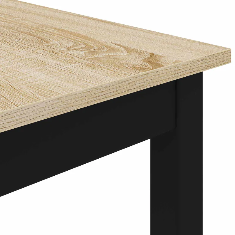 Valgomieji stalai 2 pcs 180 x 90 x 75 cm Apdirbta mediena