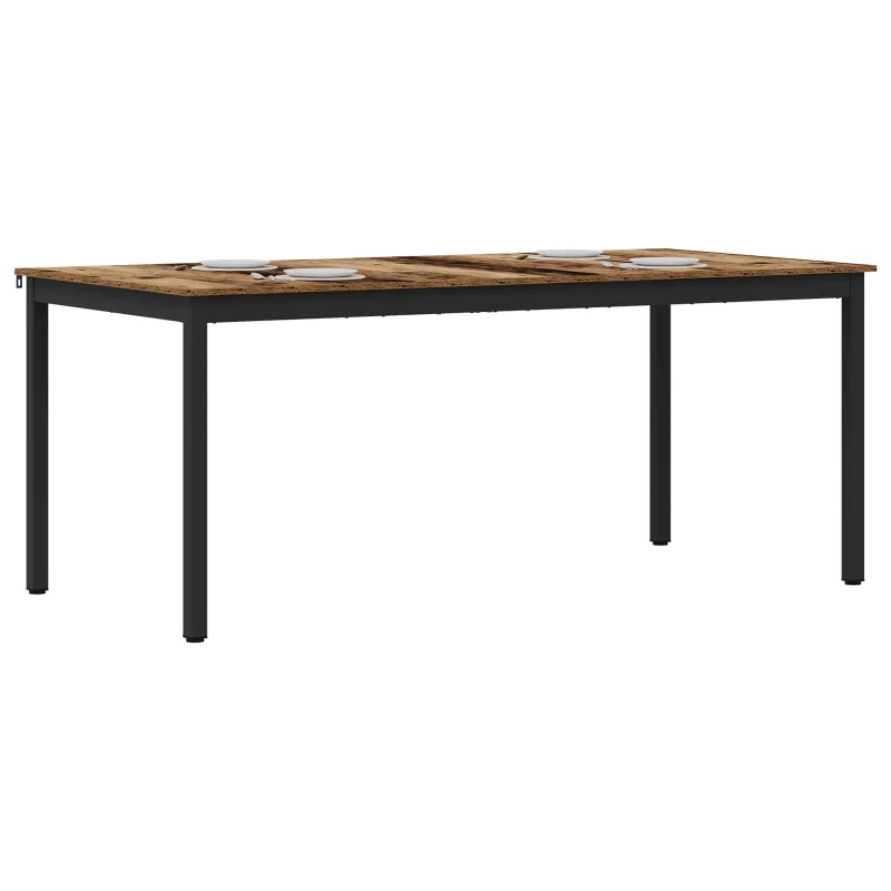 Valgomieji stalai 2 pcs 180 x 90 x 75 cm Apdirbta mediena