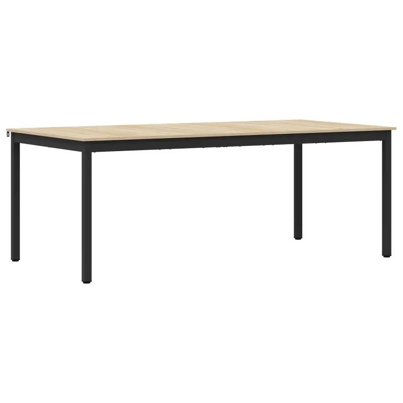 Valgomieji stalai 2 pcs 200 x 100 x 75 cm Apdirbta mediena