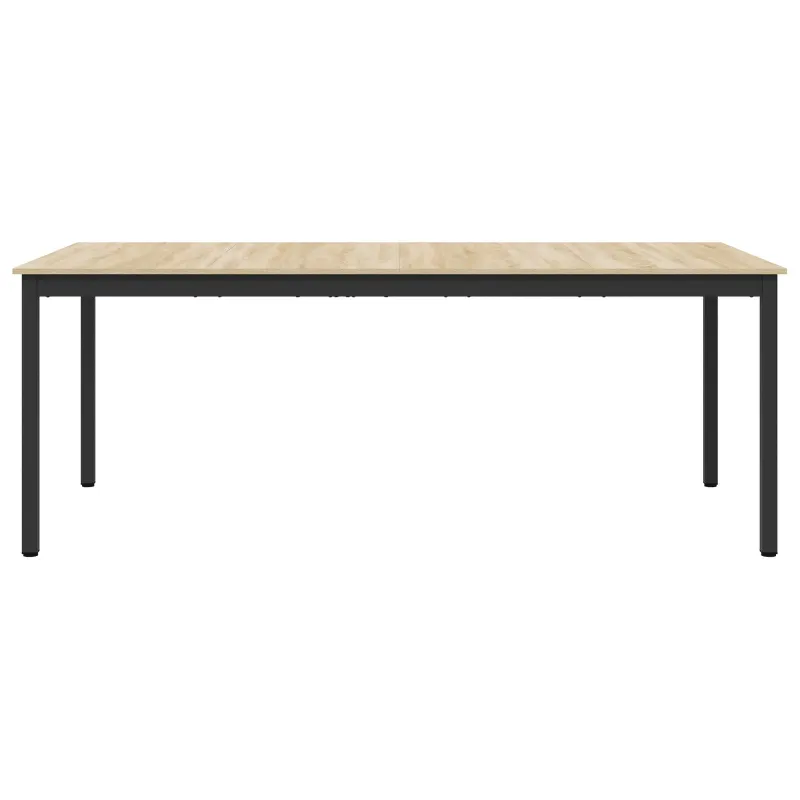 Valgomieji stalai 2 pcs 200 x 100 x 75 cm Apdirbta mediena