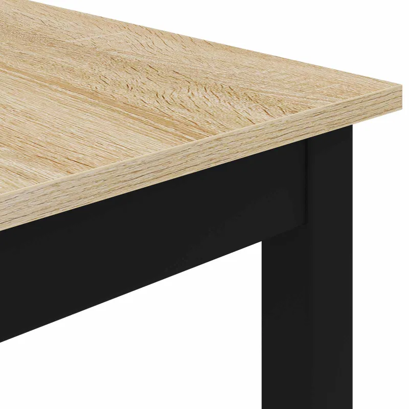 Valgomieji stalai 2 pcs 200 x 100 x 75 cm Apdirbta mediena