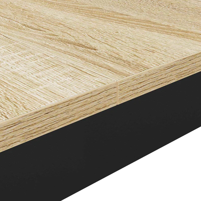 Valgomieji stalai 2 pcs 200 x 100 x 75 cm Apdirbta mediena