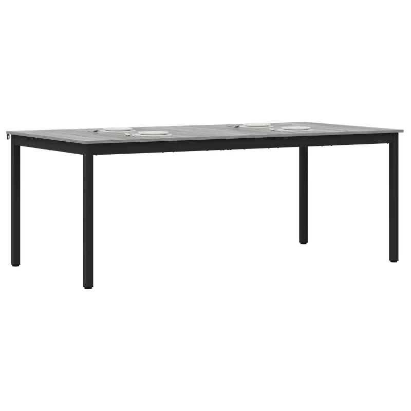 Valgomieji stalai 2 pcs 200 x 100 x 75 cm Apdirbta mediena