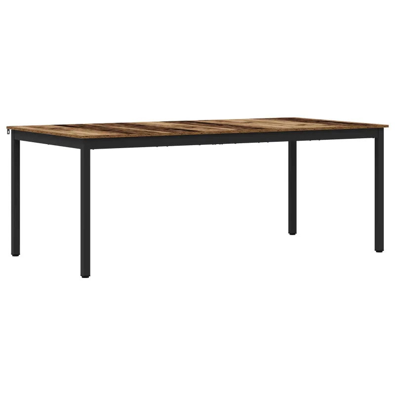 Valgomieji stalai 2 pcs 200 x 100 x 75 cm Apdirbta mediena