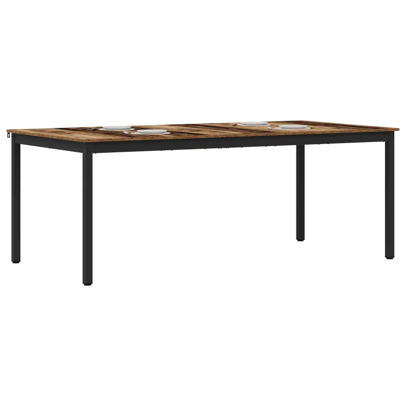 Valgomieji stalai 2 pcs 200 x 100 x 75 cm Apdirbta mediena