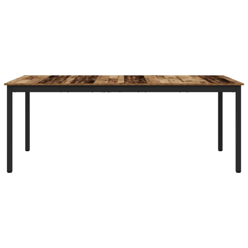 Valgomieji stalai 2 pcs 200 x 100 x 75 cm Apdirbta mediena