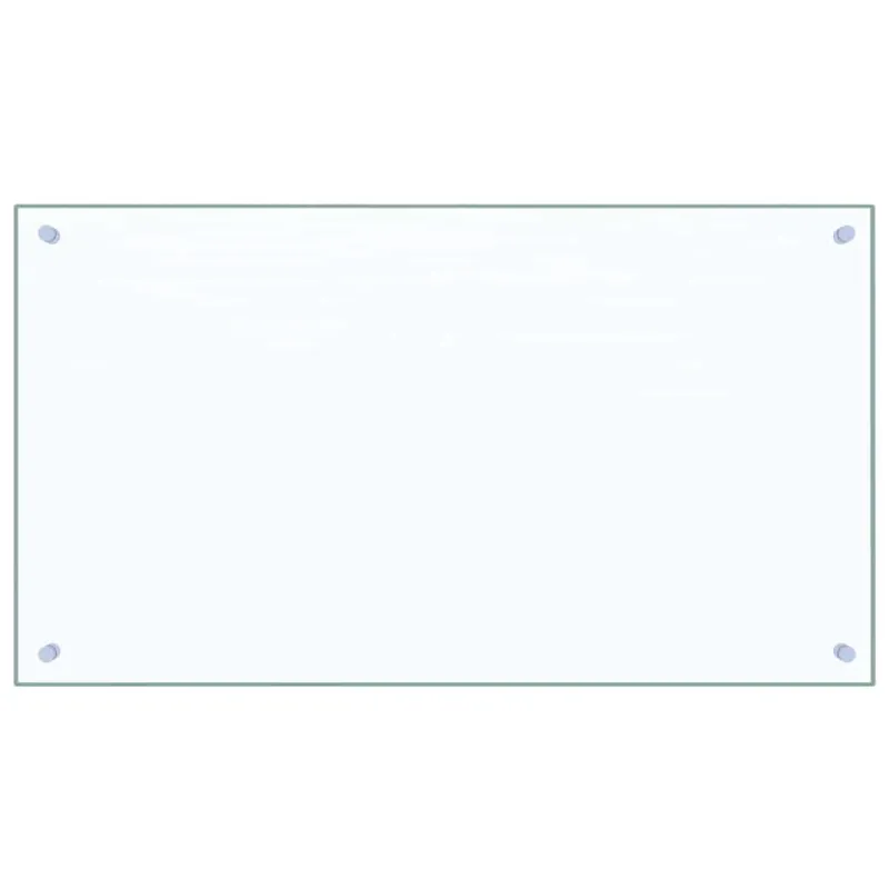 Virtuvės atbraila 2 pcs Skaidrus 90 x 50 cm grūdintas stiklas