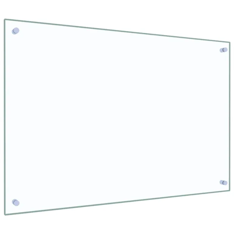 Virtuvės atbraila 2 pcs Skaidrus 90 x 60 cm grūdintas stiklas
