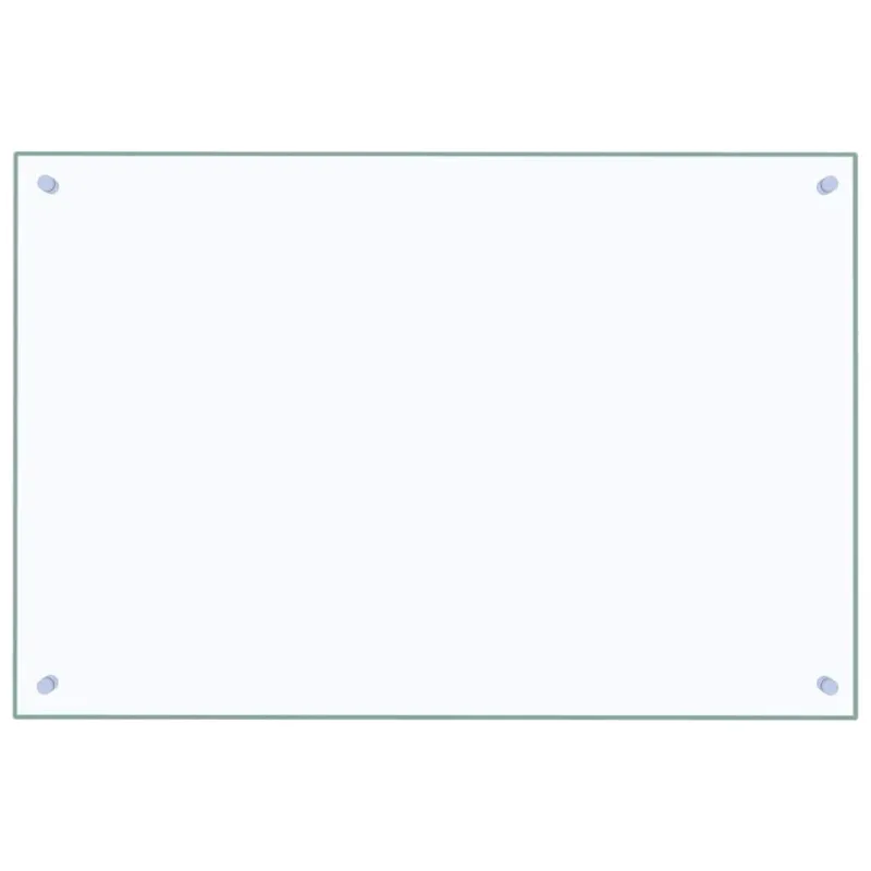 Virtuvės atbraila 2 pcs Skaidrus 90 x 60 cm grūdintas stiklas