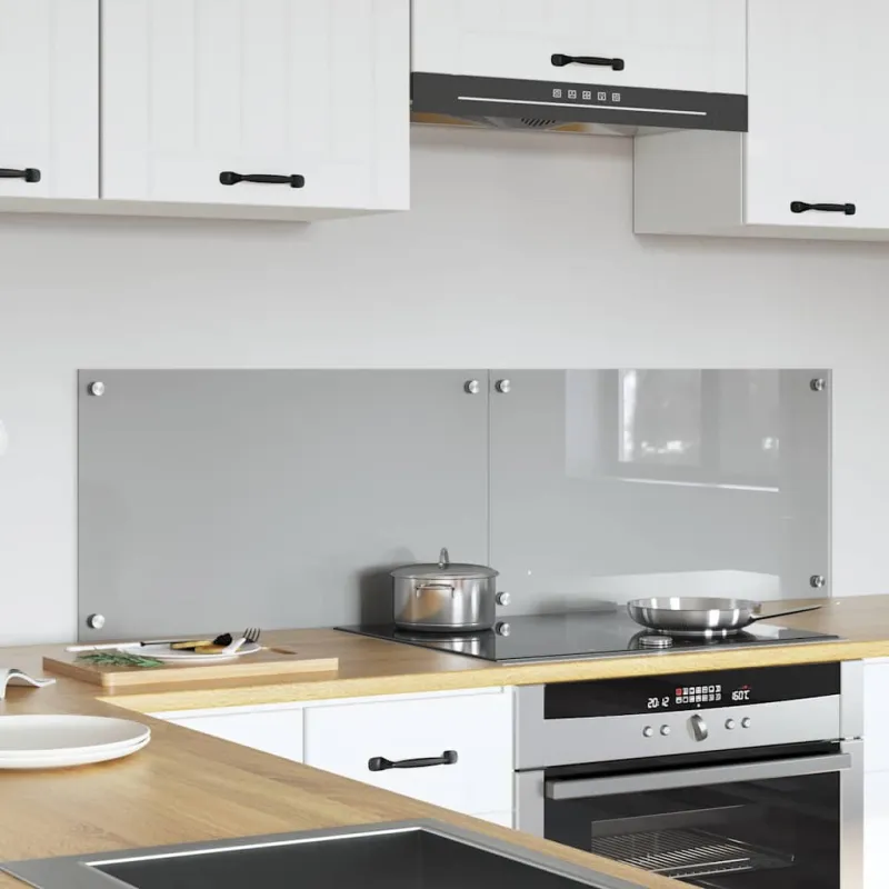 Virtuvės atbraila 2 pcs Šviesiai pilka 70 x 40 cm