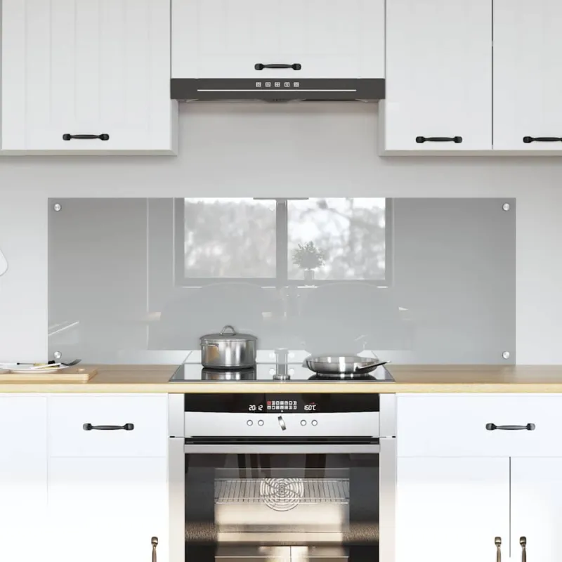 Virtuvės atbraila 2 pcs Šviesiai pilka 70 x 50 cm