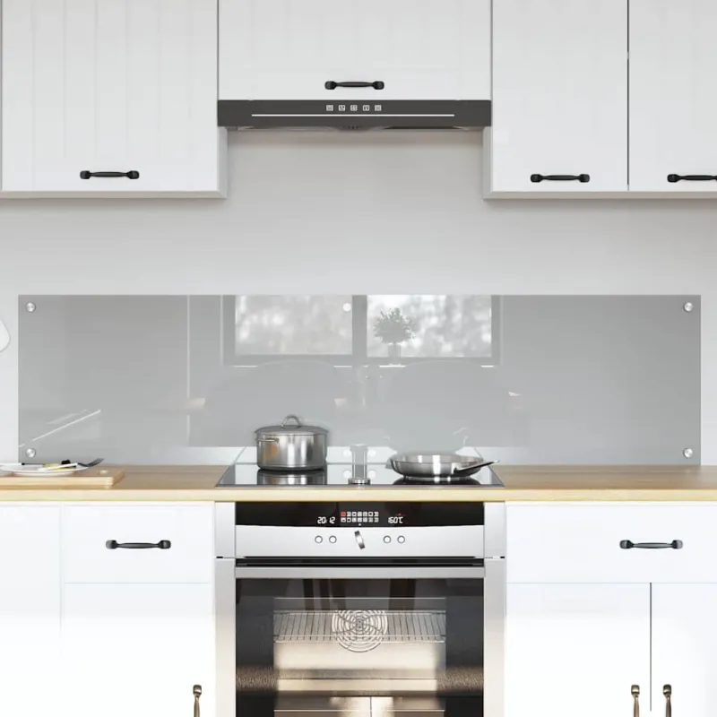 Virtuvės atbraila 2 pcs Šviesiai pilka 80 x 40 cm