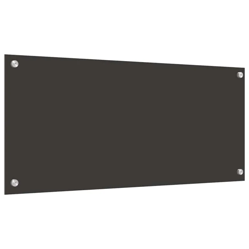 Virtuvės atbraila 2 pcs Tamsiai pilka 90 x 40 cm
